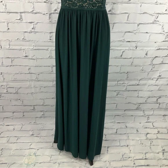 Night Way Lace Bodice Prom Dress, Size 8 - Picture 4 of 14